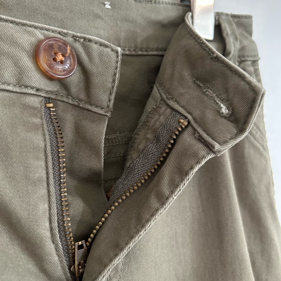 Maurices Army Green Chino Straight Leg Pants - Picture 7 of 7